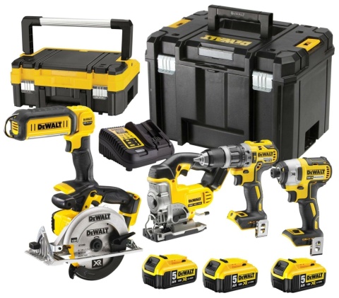 Zestaw elektronarzędzi DeWalt 11-elementowy