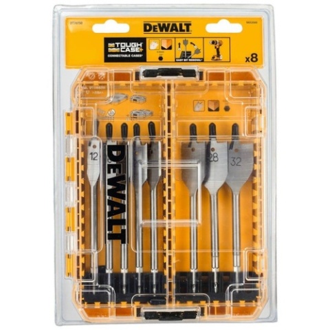 Zestaw wierteł do drewna 12-32mm 8 sztuk DEWALT