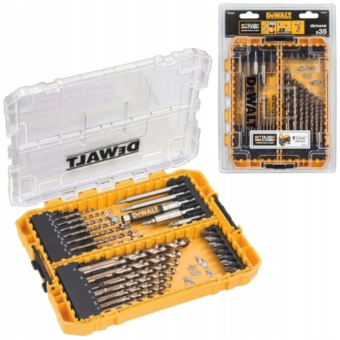 Zestaw wierteł do metalu DEWALT EXTREME 35szt