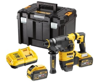 MŁOTOWIERTARKA Z ODSYSANIEM DCH335X2 DEWALT SDS-Plus 2x9Ah 54V FLEXVOLT