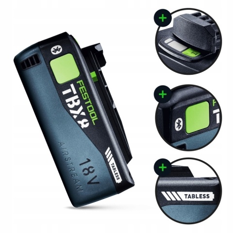 Akumulator Festool typu „tabless" BP 18 TBX 8 ASI
