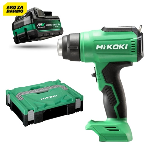 Akumulatorowa opalarka Hikoki H18DAW2Z body, walizka H