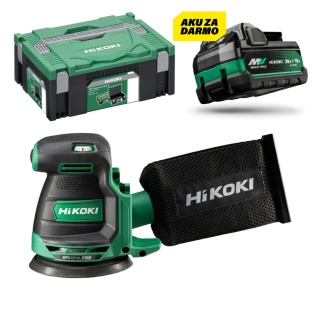 Akumulatorowa szlifierka mimośrodowa Hikoki SV1813DA W2Z