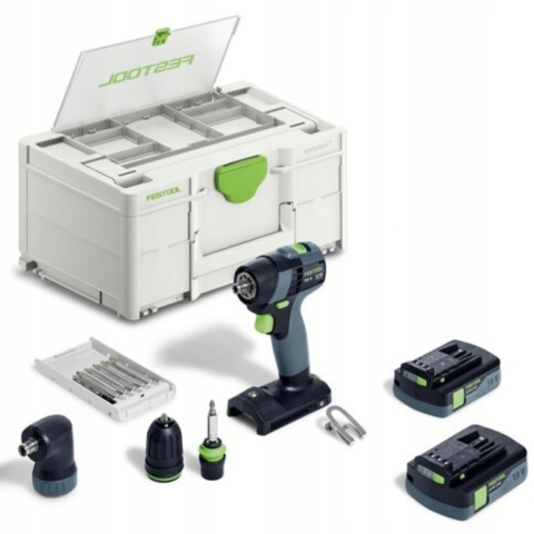 Akumulatorowa wiertarko-wkrętarka Festool TXS 18 C 3,0-Set bez ładowarki