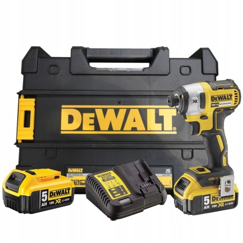 DEWALT.ZAKRĘTARKA UDAR.18V DCF887P2 205Nm 3-BIEGI 2x5,0Ah