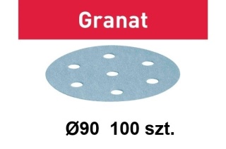 Krążki ścierne na rzep 100 szt. Festool Granat STF D90/6 P180 497369