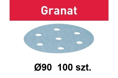 Krążki ścierne Festool Granat STF D90/6 P220 GR/100 497370 do RO 90 DX