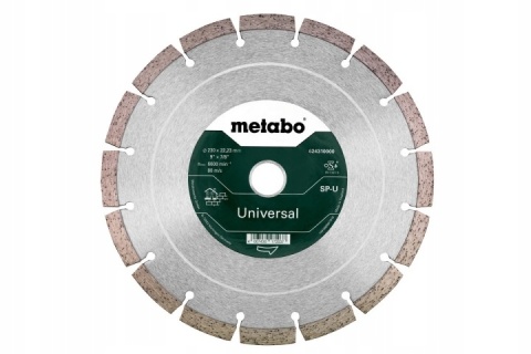METABO Tarcza diamentowa segmentowa uniwersalna 230x22,2mm