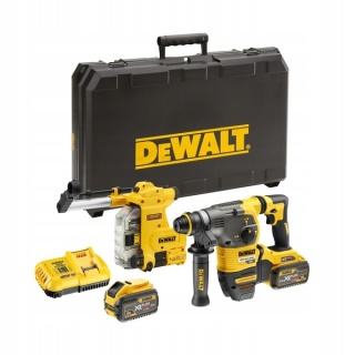 MŁOTOWIERTARKA Z ODSYSANIEM DCH335X2 DEWALT SDS-Plus 2x9Ah 54V FLEXVOLT