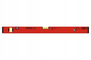 Poziomnica aluminiowa K2 N-POZ03 800 mm (80 cm) – 2 libelle wstrząsoodporne, dokładność 0,5 mm/m, powłoka proszkowa