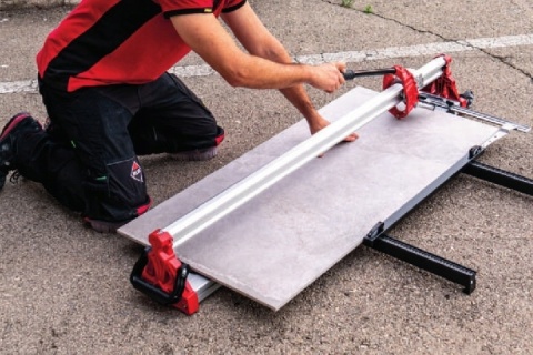 Przecinarka do glazury płytek z przymiarem 120cm torba RUBI RCH-1200 PLUS