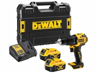 Wiertarko Wkrętarka udarowa DeWalt 18V 5ah DCD709P2T 65Nm BEZSZCZOTKOWA