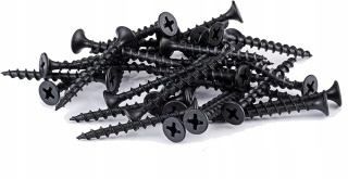 Wkręt do płyt gipsowo-kartonowych FT-3525 3,5×25 mm fosfatowany gwint do drewna, łeb PH2 – opakowanie 1 kg (B-FT-3525)