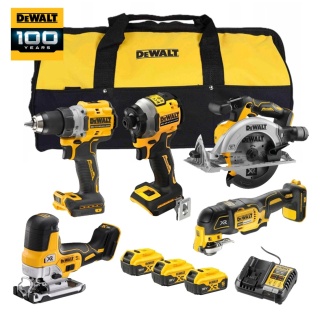 Zestaw 5 narzędzi akumulat.18V XR DeWALT DCK502P3-QW 3x5Ah