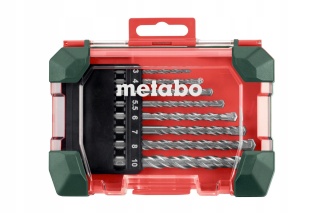 Zestaw wierteł do betonu Metabo 8 szt.