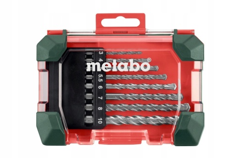 Zestaw wierteł do betonu Metabo 8 szt.
