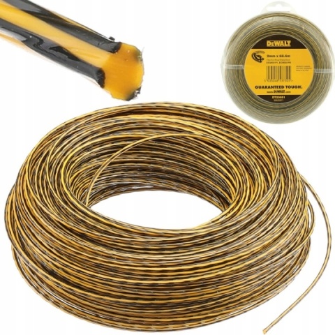 Żyłka do podkaszarki 2mm x 68m DEWALT DT20651-QZ
