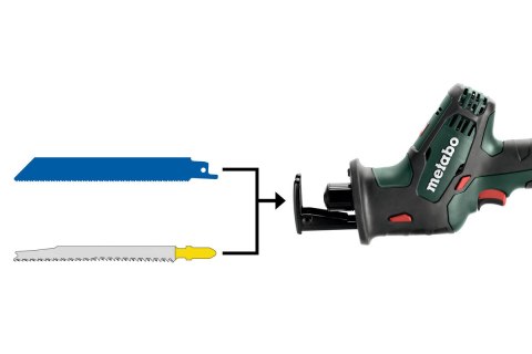 Akumulatorowa piła szablasta SSE 18 LTX Compact Metabo 602266890