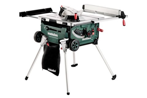 Akumulatorowa stołowa pilarka tarczowa TS 36-18 LTX BL 254, z ładowarką ASC Ultra M 4 akumulatory LiHD 18 V / 8,0 Ah Metabo 61