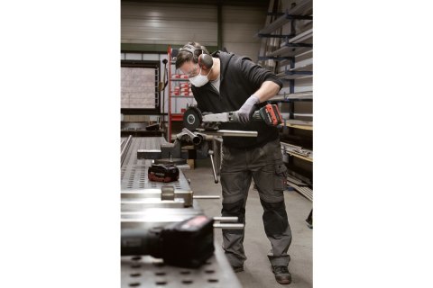 Akumulatorowa szlifierka do spoin pachwinowych KNS 18 LTX 150 Metabo 600191850
