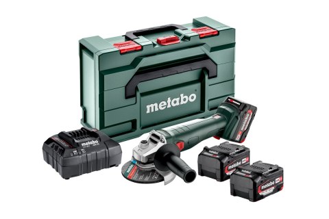 Akumulatorowa szlifierka kątowa W 18 L 9-125 Quick Set Metabo 602249960