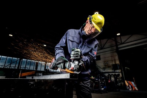 Akumulatorowa szlifierka kątowa WVB 18 LT BL 11-115 Quick Metabo 613056840