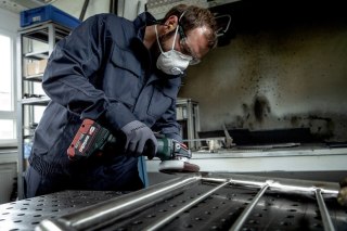 Akumulatorowa szlifierka kątowa WVB 18 LT BL 11-125 Quick Inox Metabo 613091850