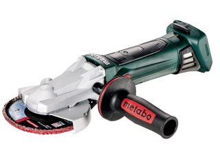 Akumulatorowa szlifierka kątowa z płaską głowicą WF 18 LTX 125 Quick Metabo 601306840