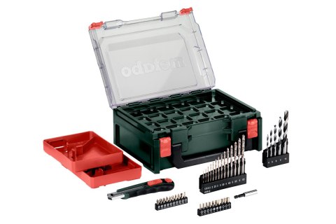 Akumulatorowa wiertarka udarowa PowerMaxx SB Basic Set Metabo 600385710
