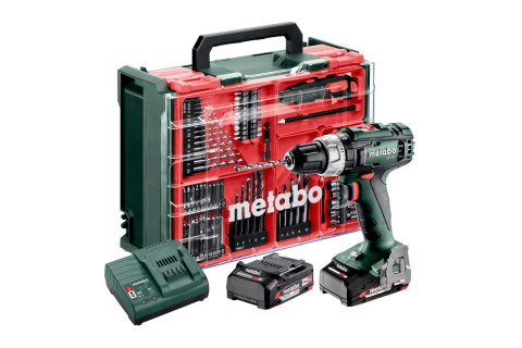 Akumulatorowa wiertarka udarowa SB 18 L Set Metabo 602317710