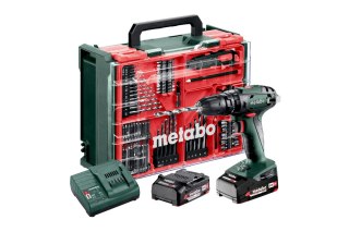 Akumulatorowa wiertarka udarowa SB 18 Set Metabo 602245710