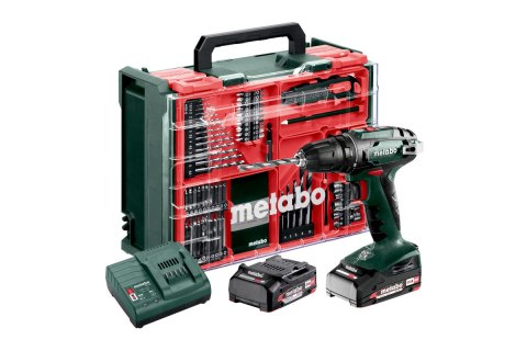BS 18 Set Wiertarko-wkrętarka akumulatorowa Metabo 602207710