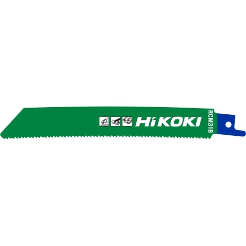 Brzeszczoty do piły szablastej Hikoki RCM31B wygięty 150 14TPI (5 SZT.)