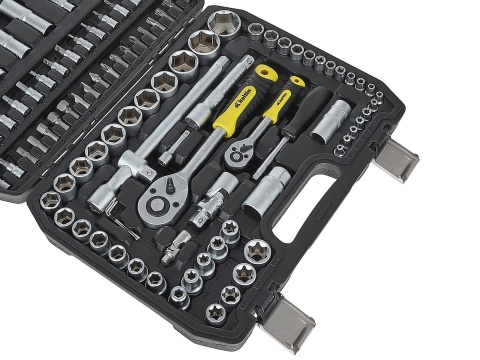 Komplet kluczy nasadowych Keltin 108el. 1/4" 1/2"