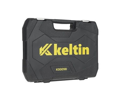 Komplet kluczy nasadowych Keltin 108el. 1/4" 1/2"