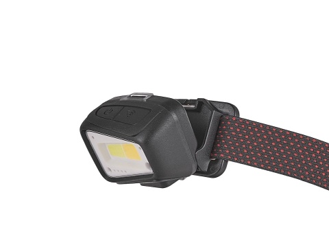 Latarka czołowa z czujnikiem ruchu Tvardy LED COB 8W (5W 3W) 1800mAh 520lm IP44