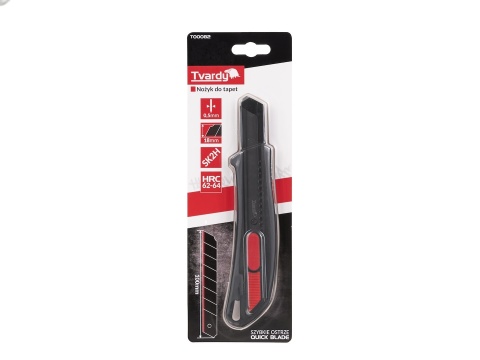 Nożyk do tapet TVARDY 100x18x0.5mm PROFI SK2H (szybkie ostrze)