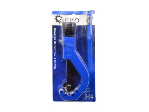 Obcinak do rur GEKO PCV 3-64mm