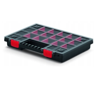 Organizer narzędziowy Kistenberg NORS 14 KNO35255S – 15 wyjmowanych przegród, 344×249×50 mm