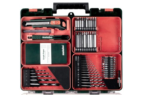 PowerMaxx BS 12 Set Wiertarko-wkrętarka akumulatorowa Metabo 601036870