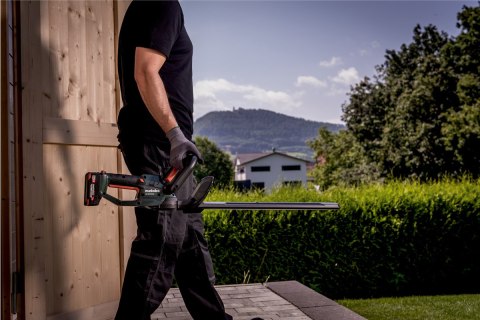 Akumulatorowe nożyce do żywopłotu HS 18 LTX 55 Metabo 601718500