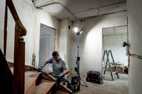 Akumulatorowy reflektor budowlany BSA 18 LED 5000 DUO-S Metabo 601507850