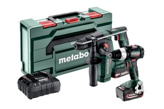 Narzędzia akumulatorowe w zestawach Combo Set 2.5.2 18V Metabo 685182000