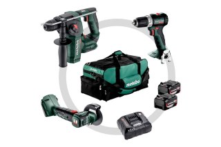Narzędzia akumulatorowe w zestawach Combo Set 3.1.1 18 V Metabo 685235000