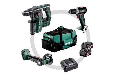 Narzędzia akumulatorowe w zestawach Combo Set 3.1.1 18 V Metabo 685235000