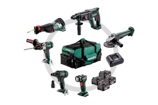 Narzędzia akumulatorowe w zestawach Combo Set 6.1 Metabo 685211000