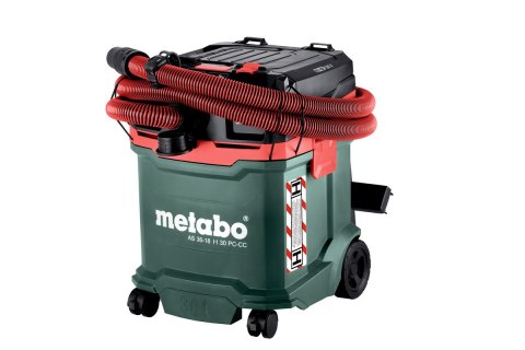 Odkurzacz akumulatorowy AS 36-18 H 30 PC-CC Metabo 602075850