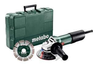 Szlifierka kątowa W 850-125 Set Metabo 603608510