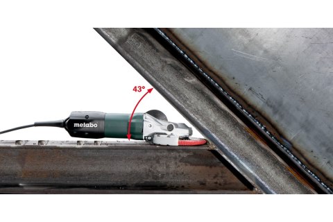 Szlifierka kątowa z płaską głowicą WEF 9-125 Quick Metabo 613060000