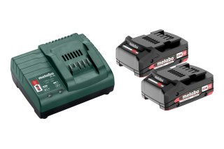 Zestaw podstawowy 2 x 2,0 Ah Metabo 685161000